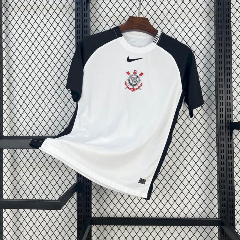 Corinthians Home 25/26 new season Football Jersey Sports shirt