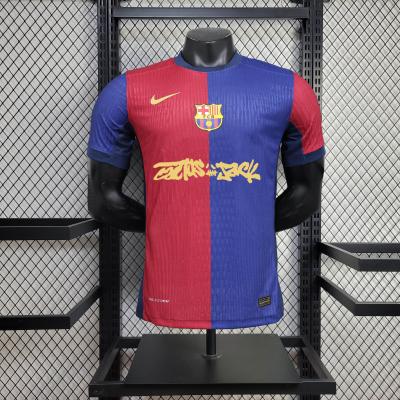 player Barcelona home 24/26 new season Football Jersey Sports shirt