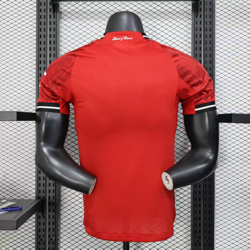 Player Manchester United Home 25/26 new season Football Jersey Sports shirt