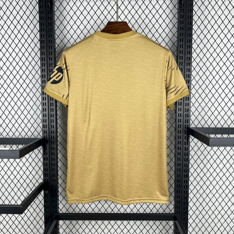 Real Madrid Training Gold 25/26 new season Football Jersey Sports shirt