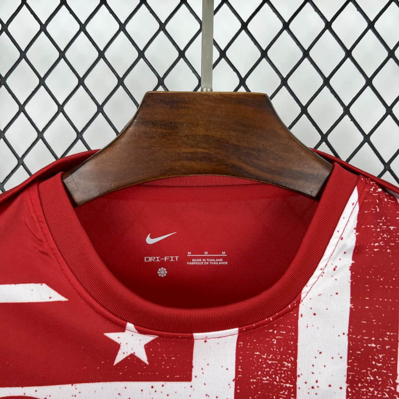 Atletico Madrid Pre-Match training Long Sleeve  25/26 new season Football Jersey Sports shirt