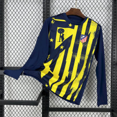 Atletico Madrid Pre-Match training Long Sleeve 25/26 new season Football Jersey Sports shirt