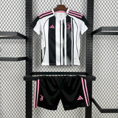 Kids Kit Juventus home 25/26 New Season Football Jersey Sports Shirt