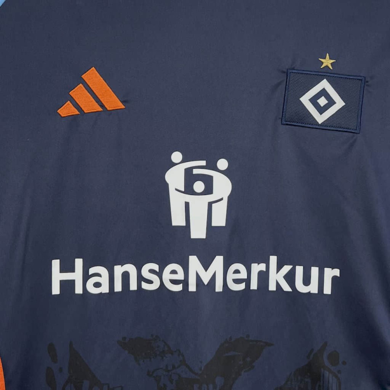 Hamburger SV Pre-Match Training Jersey 25/26 new season Football Jersey Sports shirt