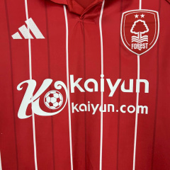 Nottingham Forest home 25/26 new season Football Jersey Sports shirt