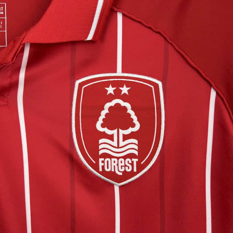 Nottingham Forest home 25/26 new season Football Jersey Sports shirt