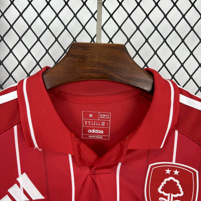Nottingham Forest home 25/26 new season Football Jersey Sports shirt
