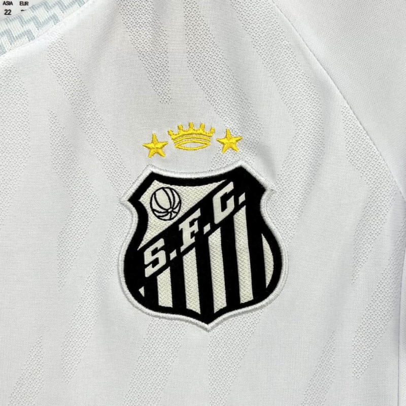 Kids Kit Santos Home  25/26 new season Football Jersey Sports shirt