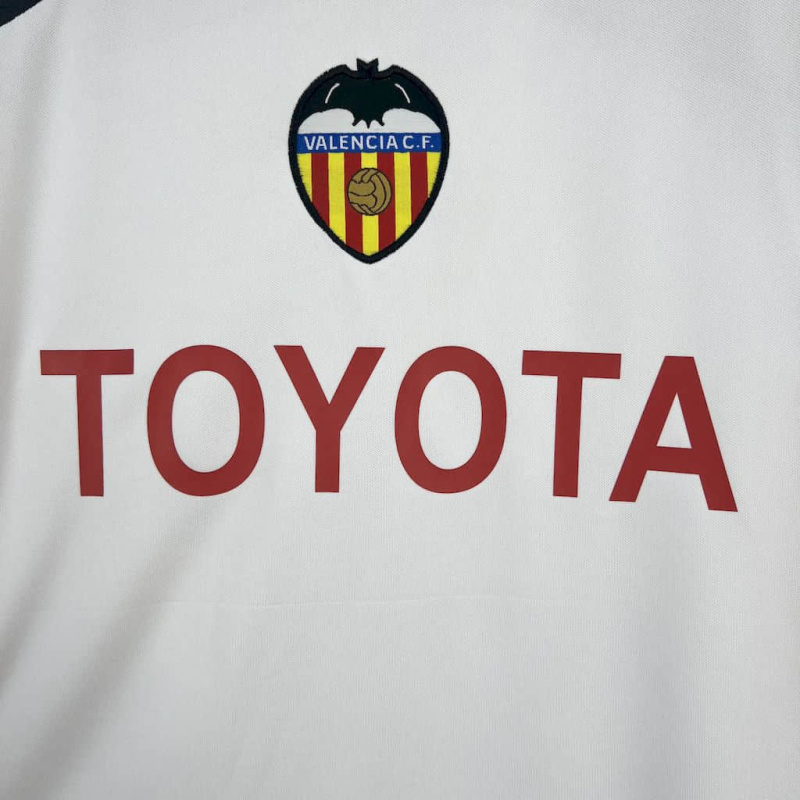 Retro Valencia Home 2004/05 season Football Jersey Sports shirt