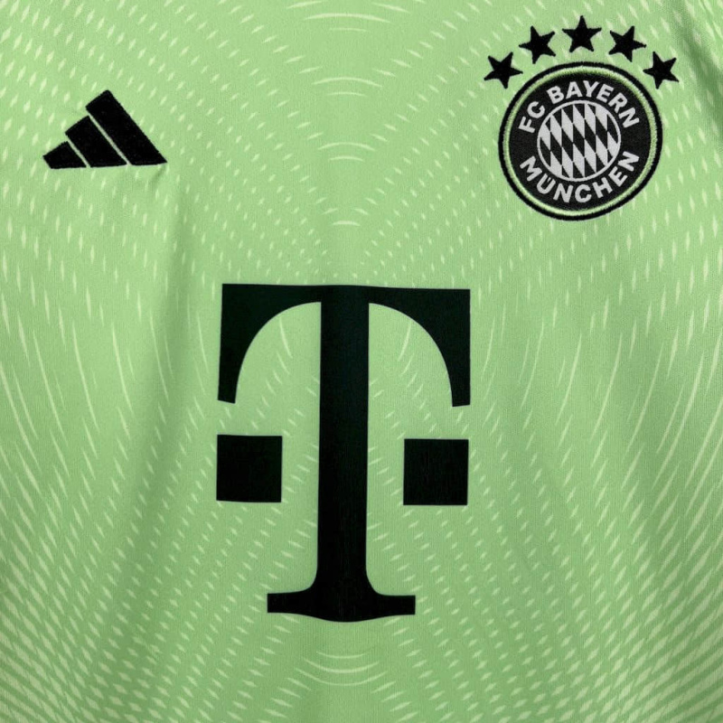Kids Kit Bayern Munich Blackn Goalkeeper 2025/2026 new season Football Jersey Sports shirt
