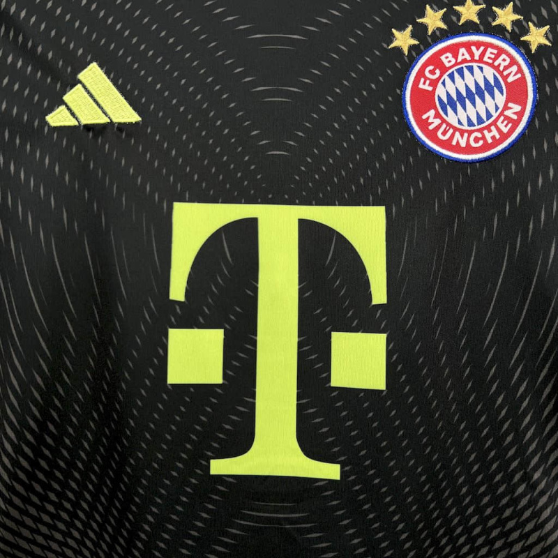 Kids Kit Bayern Munich Blackn Goalkeeper 25/26 new season Football Jersey Sports shirt