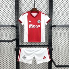 Kids Kit Ajax Home 2025/2026 new season Football Jersey Sports shirt