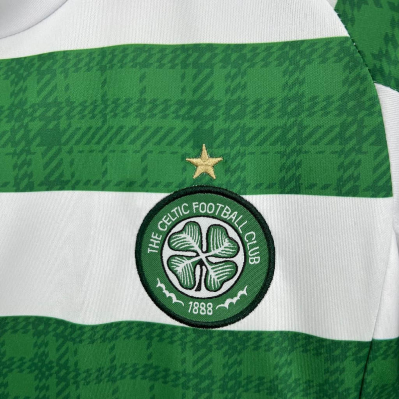 Kids Kit Celtic Home 205/2026 new season Football Jersey Sports shirt