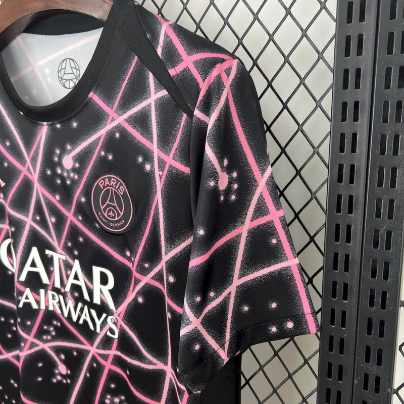 Paris Saint-Germain Pre-match training uniform 2025/2026 new season Football Jersey Sports shirt
