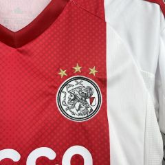 Kids Kit Ajax Home 2025/2026 new season Football Jersey Sports shirt