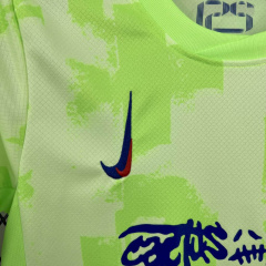 Kids Kit Barcelona 3rd away 2025/2026 new season Football Jersey Sports shirt