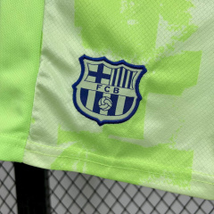 Kids Kit Barcelona 3rd away 2025/2026 new season Football Jersey Sports shirt
