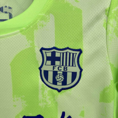Kids Kit Barcelona 3rd away 2025/2026 new season Football Jersey Sports shirt