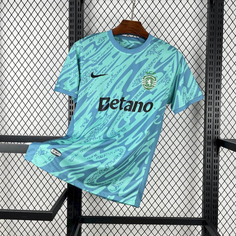 Sporting Lisbon Blue goalkeeper 2025/2026 new season Football Jersey Sports shirt