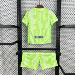 Kids Kit Barcelona 3rd away 2025/2026 new season Football Jersey Sports shirt