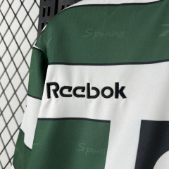 Retro Sporting Lisbon Home 2000/01 season Football Jersey Sports shirt