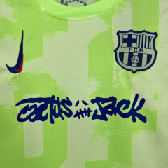 Kids Kit Barcelona 3rd away 2025/2026 new season Football Jersey Sports shirt