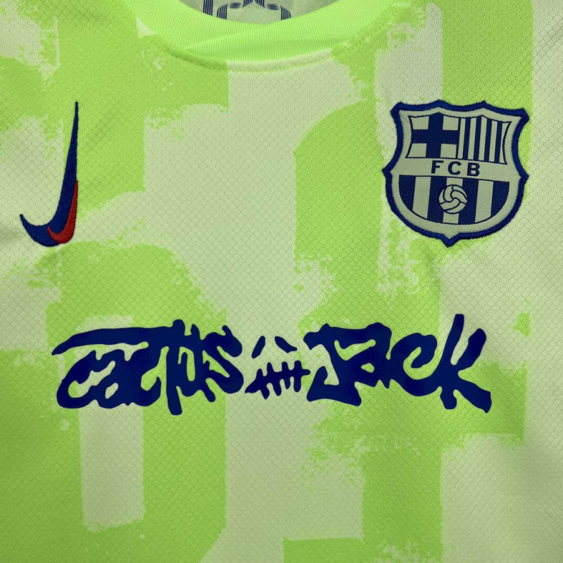 Kids Kit Barcelona 3rd away 2025/2026 new season Football Jersey Sports shirt