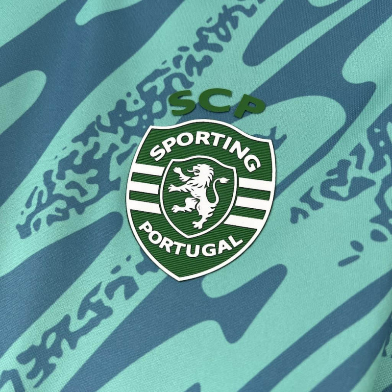 Sporting Lisbon Blue goalkeeper 2025/2026 new season Football Jersey Sports shirt