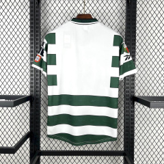 Retro Sporting Lisbon Home 2000/01 season Football Jersey Sports shirt