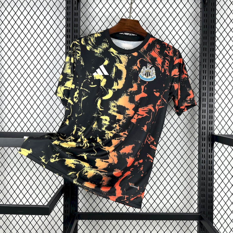 Newcastle United Pre-match training 2025/2026 new season Football Jersey Sports shirt