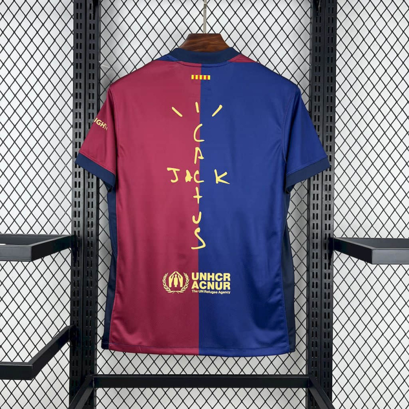 Barcelona Home Travis Scott Special 2025/2026 new season Football Jersey Sports shirt
