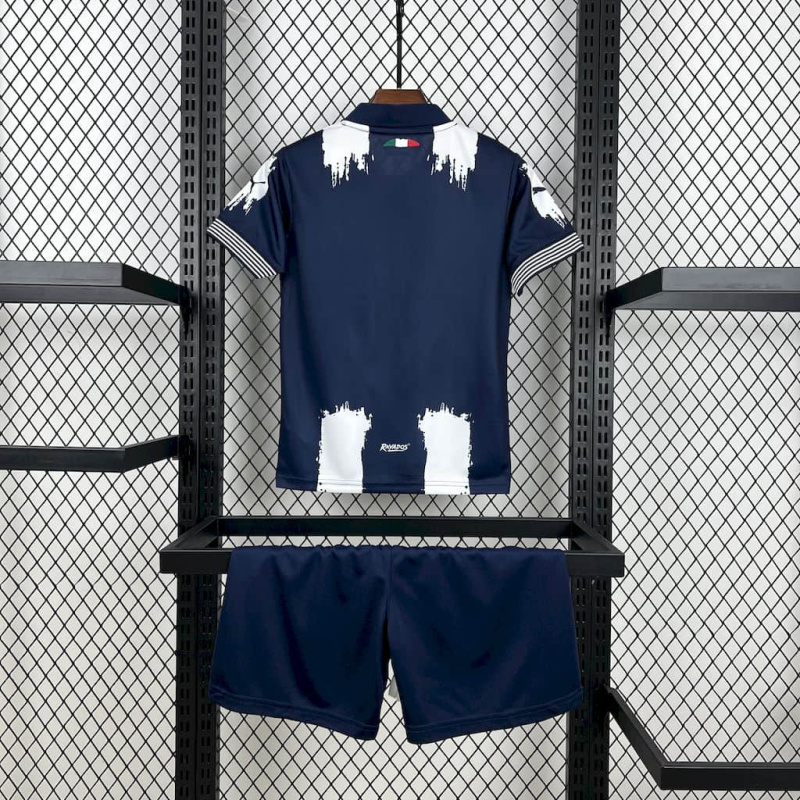 Kids Kit Monterrey Home 2025/2026 New Season Football Jersey Sports Shirt