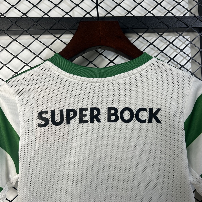 KIDS Sporting Lisbon Home 25/26 new season Football Jersey Sports shirt