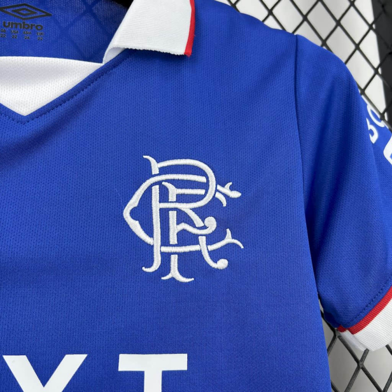 Kids Kit Rangers Talca Home 2025/2026 New Season Football Jersey Sports Shirt