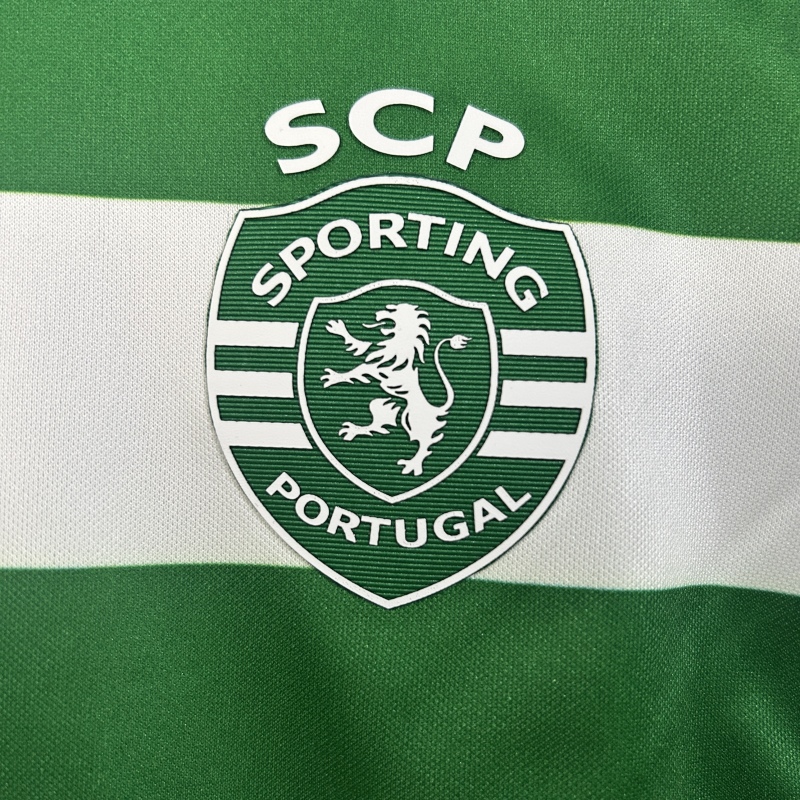 KIDS Sporting Lisbon Home 25/26 new season Football Jersey Sports shirt