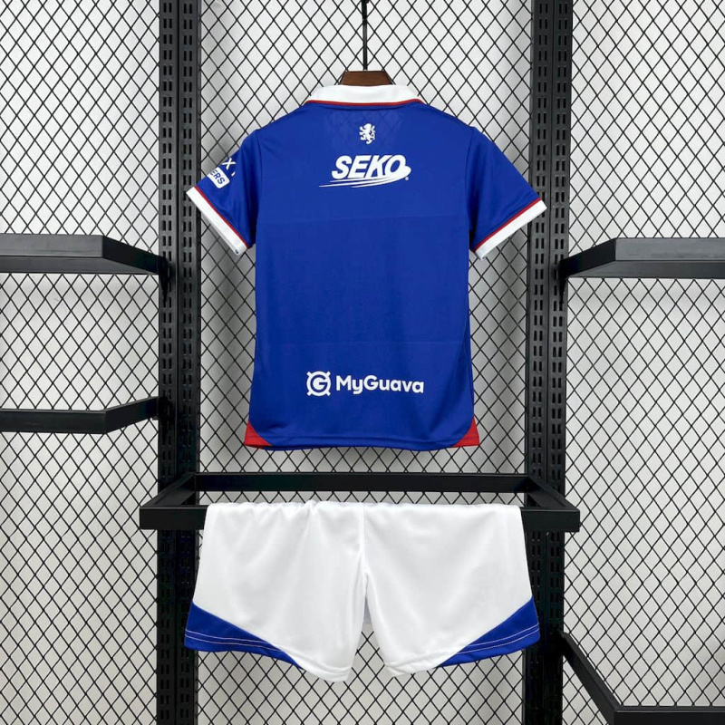 Kids Kit Rangers Talca Home 2025/2026 New Season Football Jersey Sports Shirt
