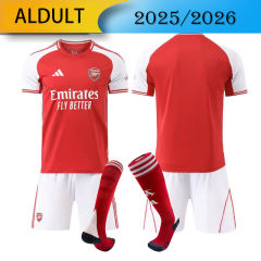Arsenal Home 2025/2026 shirt+shorts+socks kit Football team shirt Jersey