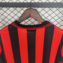 Retro AC Milan Home 97/98 Season Football Jersey Sports Shirt