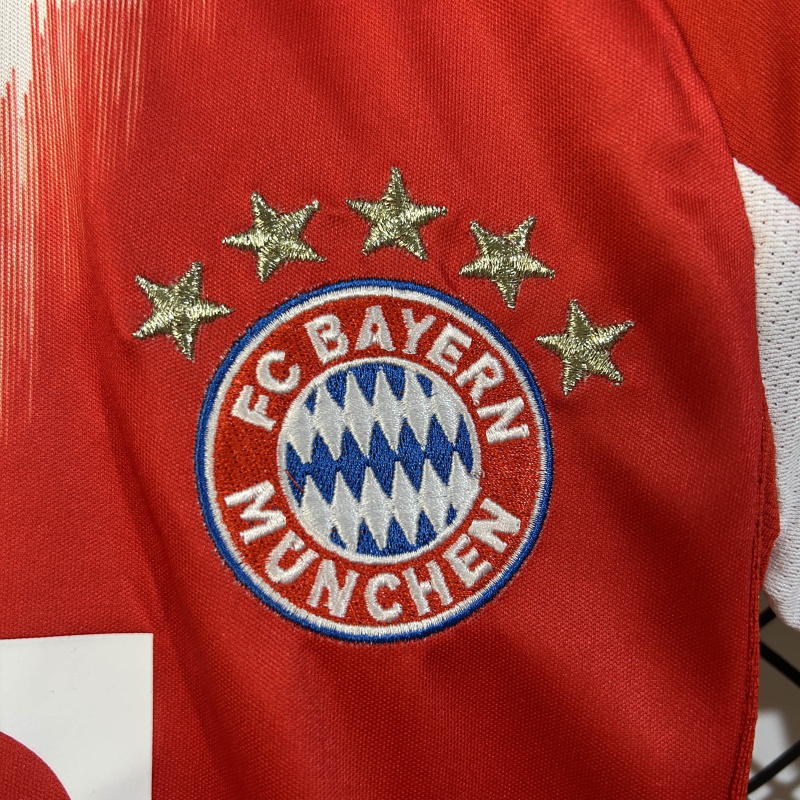 KIDS Bayern Munich Home 2025/2026 New Season Football Jersey Sports Shirt