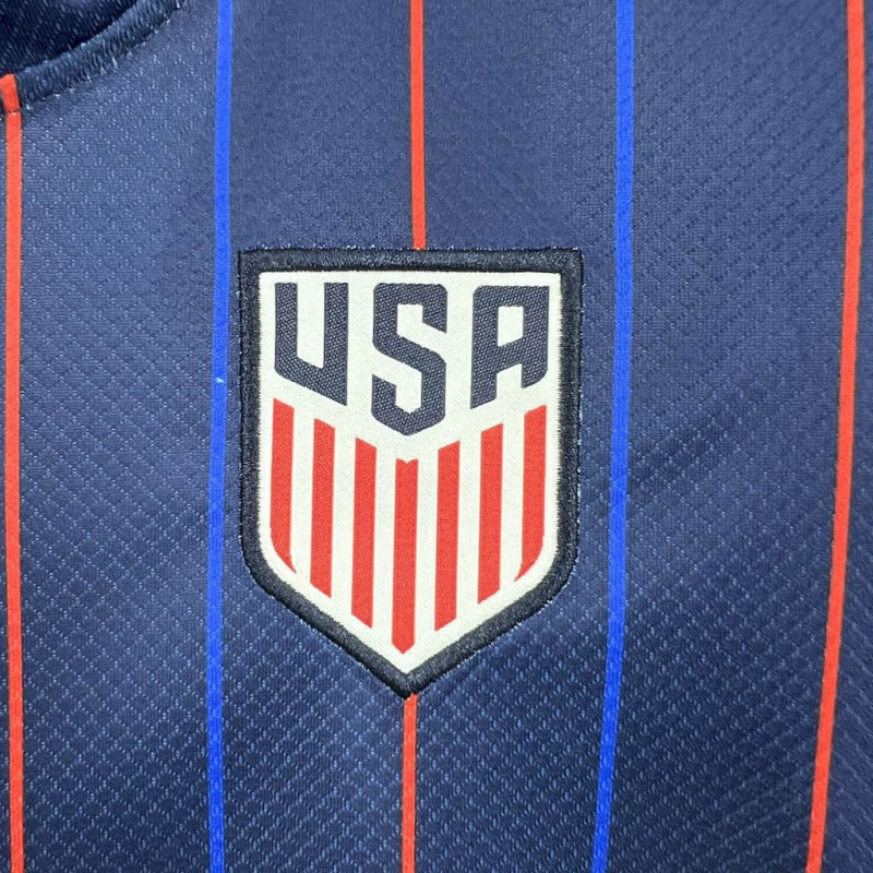 Kids Kit USA Away 2025/2026 new season Football Jersey Sports shirt