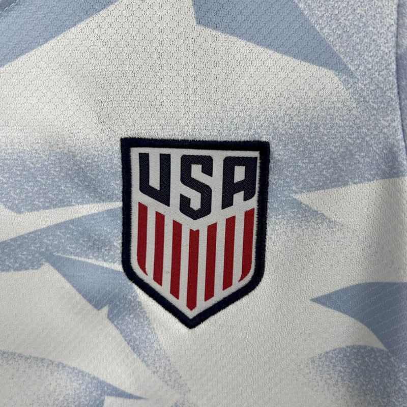 Kids Kit USA Home 2025/2026 new season Football Jersey Sports shirt