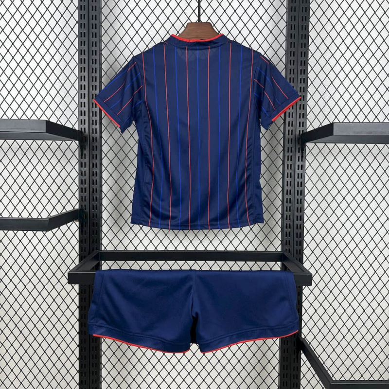 Kids Kit USA Away 2025/2026 new season Football Jersey Sports shirt