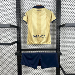 Kids Kit Deportivo de La Coruna 25th Anniversary Edition 2025/2026 New Season Football Jersey Sports Shirt