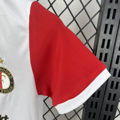 Kids Kit Feyenoord Rotterdam Home 2025/2026 New Season Football Jersey Sports Shirt