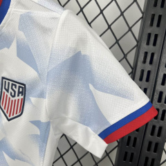 Kids Kit USA Home 2025/2026 new season Football Jersey Sports shirt