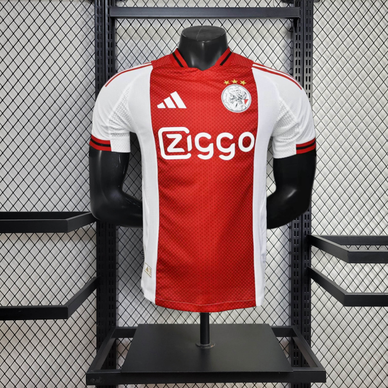 Player Ajax Home 2025/2026 new season Football Jersey Sports shirt