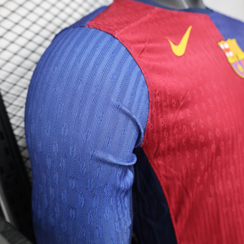 Player Barcelona Home long sleeve 2024/2025 new season Football Jersey Sports shirt