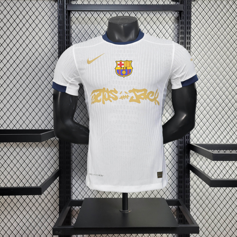 Player Barcelona Training Jersey 2025/2026 new season Football Jersey Sports shirt