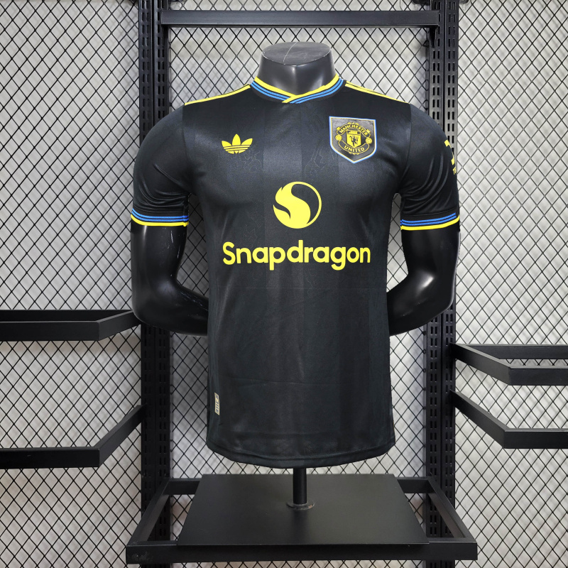 Player Manchester United 2nd away 2025/2026 new season Football Jersey Sports shirt