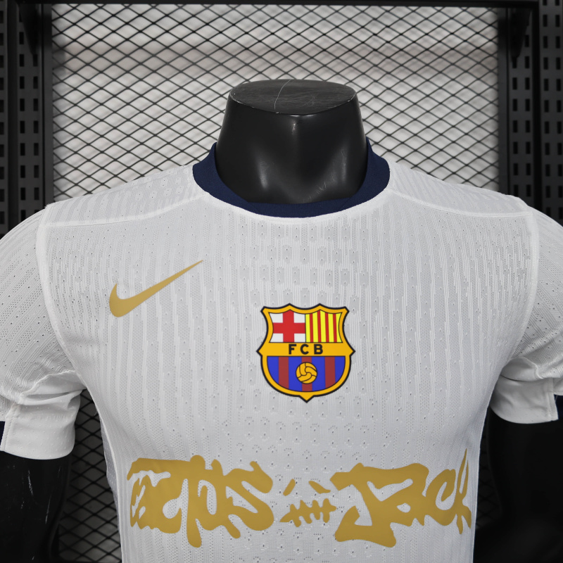 Player Barcelona Training Jersey 2025/2026 new season Football Jersey Sports shirt